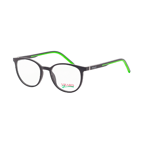 Armação para Óculos de Grau Visard MZ10-17 C.01V Tam. 48-19-140mm - Preto/Verde