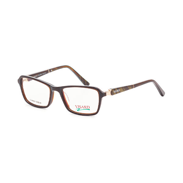 Armação para Óculos de Grau Visard OA8057 C3 Tam. 53-18-140mm - Verde/Marrom