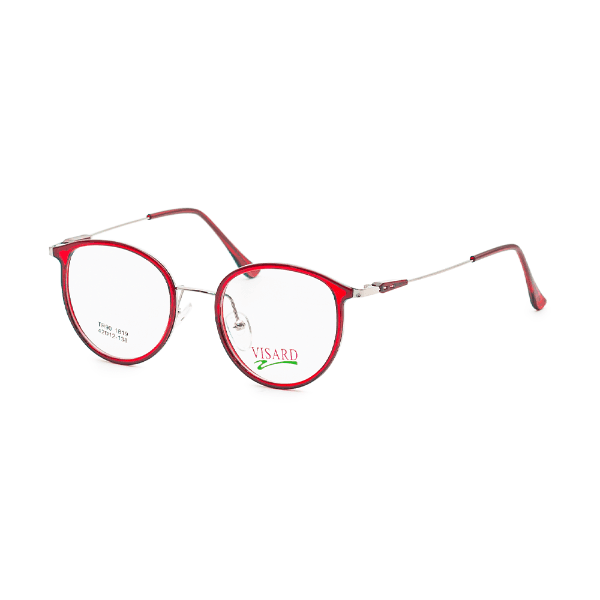 Armação para Óculos de Grau Visard 1819 C5 Tam. 42-12-138MM Vermelho
