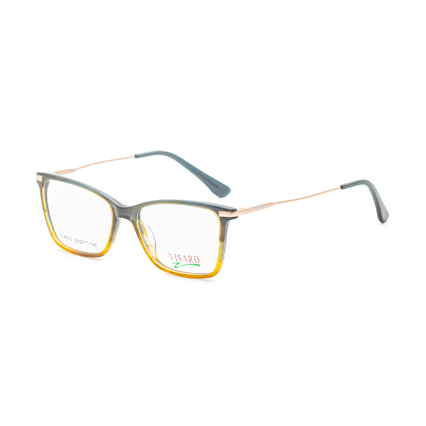 Armação para Óculos de Grau Visard Vs4030 C2 Amarelo/Verde Tamanho 51-17-140MM