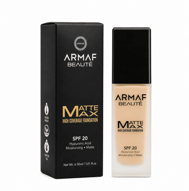 Base de Maquiagem Armaf Beaute Matte Max Pecan 30ml