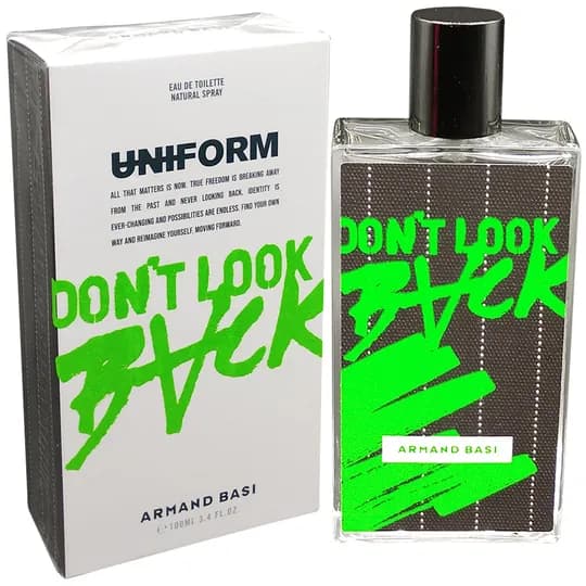 Perfume Armand Basi Uniform Don't Look Back Eau De Toilette 100ml