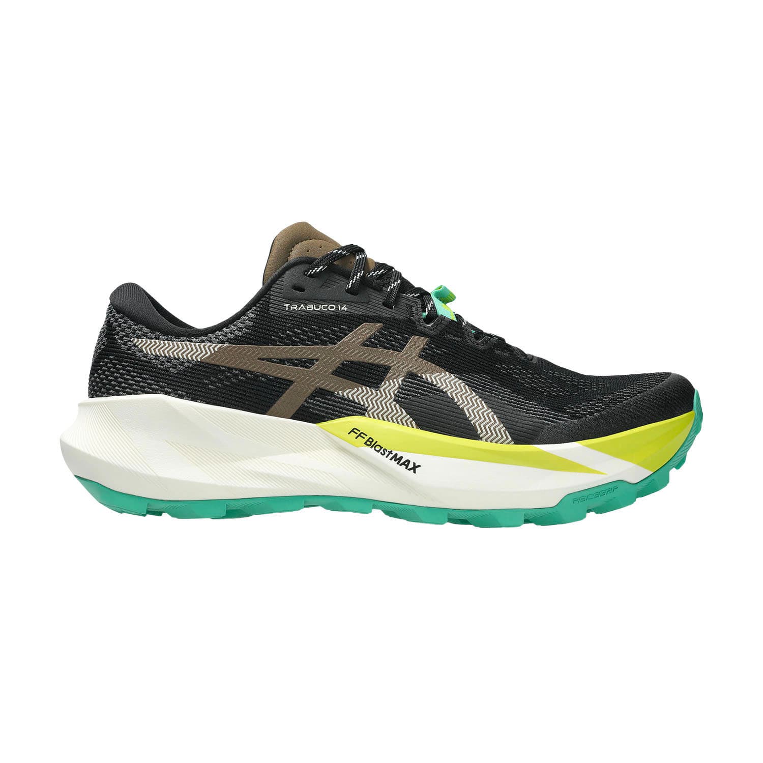 Tênis Asics Trabuco 14 Black Clay Canyon Us 10