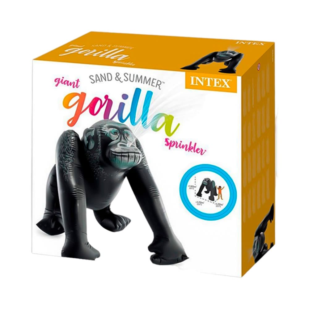 Aspersor Inflável Gigante Gorila 185 Cm Intex