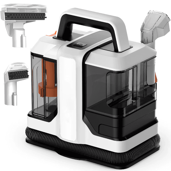 Aspirador de Pó Líquidos e Sólidos Portátil Carpet Clean 750W 15KPA 220-240V ~ 50/60Hz Cinza
