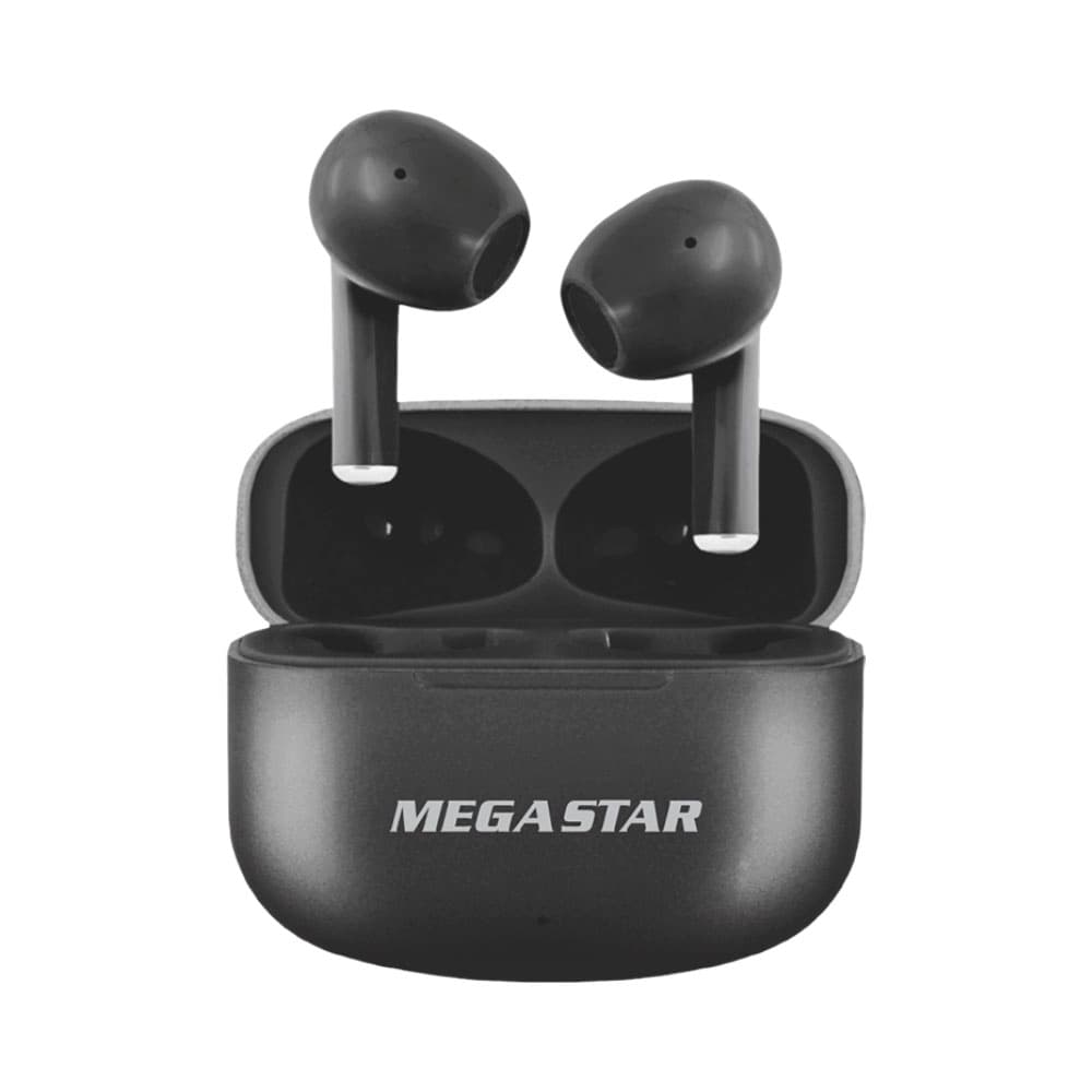 Fone de Ouvido Sem Fio Mega Star HPV03BT Preto