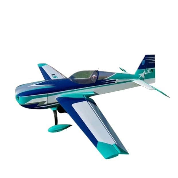 Avião Aj Aircraft Extra 330 Sx 68 Polegadas Teal/Blue