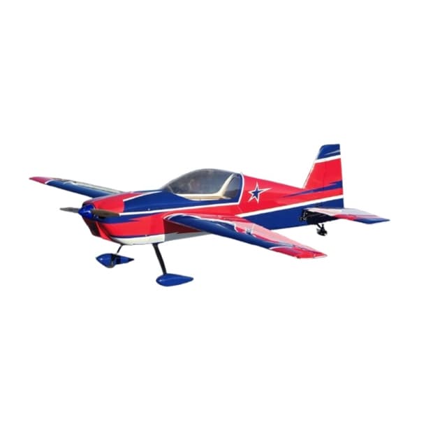 Avião Aj Raven 92" G2 Ew Vermelho/Azul