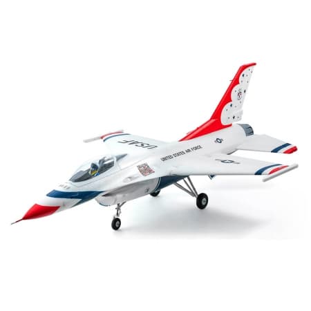 Avião Fms F-16 Blue Thunder Edf 64MM Pnp