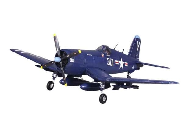 Avião Fms F4U Corsair 1400MM Pnp Azul FMS024PBU