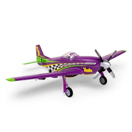 Avião Fms P-51 Mustang V2 Pnp 1100MM Voodoo