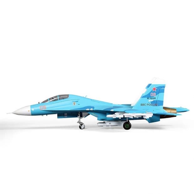 Avião Fms Sukhoi Su-27 Twin 70MM Edf FMS119P