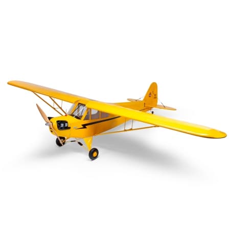 Avião Hangar 9 J-3 Cub 10CC 82.5" Arf Amarelo