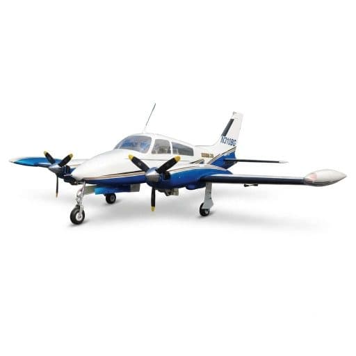 Avião Seagull Cessna 310 Twin Giant 81" 1/5 Arf com Trem de Pouso