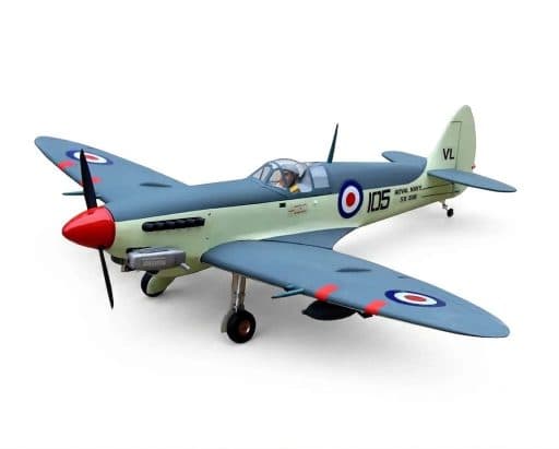 Avião Seagull Supermarine Seafire 15-20 65" com Trem Retrátil Elétrico Arf SEA116NGEAR