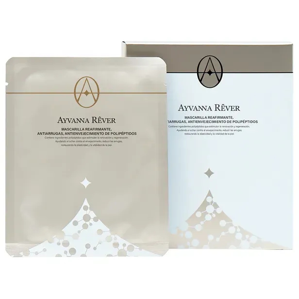 Máscara Facial Ayvanna Rever Reafirmante Antiarrugas 22ml X 5
