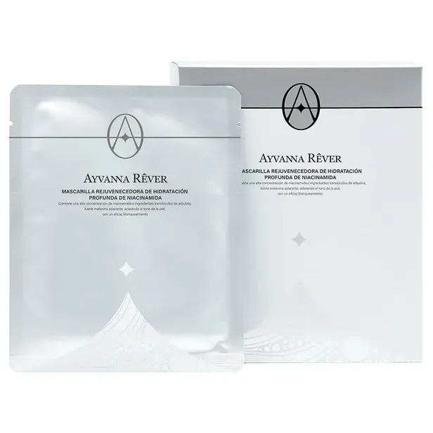 Máscara Facial Ayvanna Rever Rejuvenescedora De Niacinamida 22ml X Unid.
