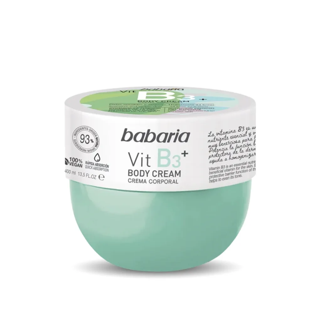 Creme Hidratante Babaria B3+ Pele Sensível 400ml