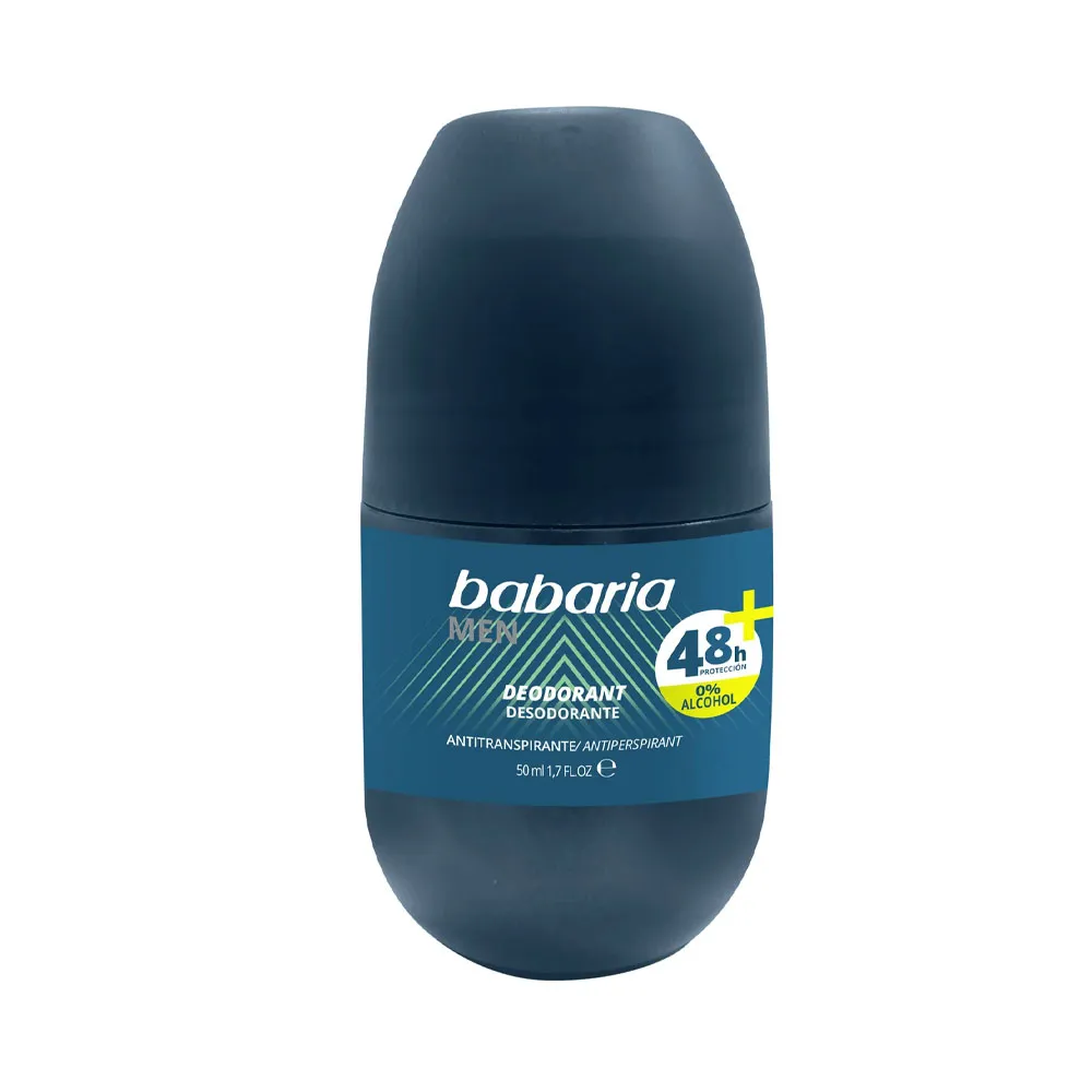 Desodorante Babaria 48H+ 0% Álcool Men 50ml