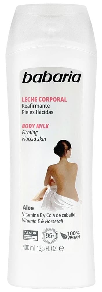 Leite Corporal Babaria Vitamina e e Equisetum Giganteum - 400mL