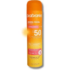 Protetor Solar Babaria Bruma Spf50 Aloe e Niacinamida