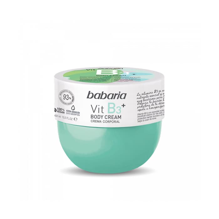 Creme Corporal Babaria Vit B3+ 400ml
