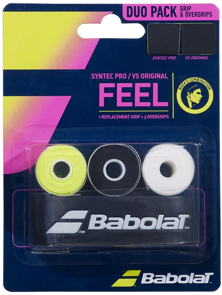 Grip Syntec Pro e Overgrip Vs Original Babolat