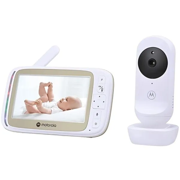 Babá Eletrônica Motorola Vm45 Connect 5" Wi-Fi - Branco
