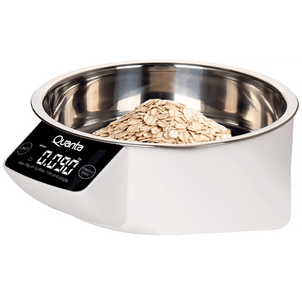 Balança Digital Quanta Qtbc50 para Até 5KG Branca/Prata