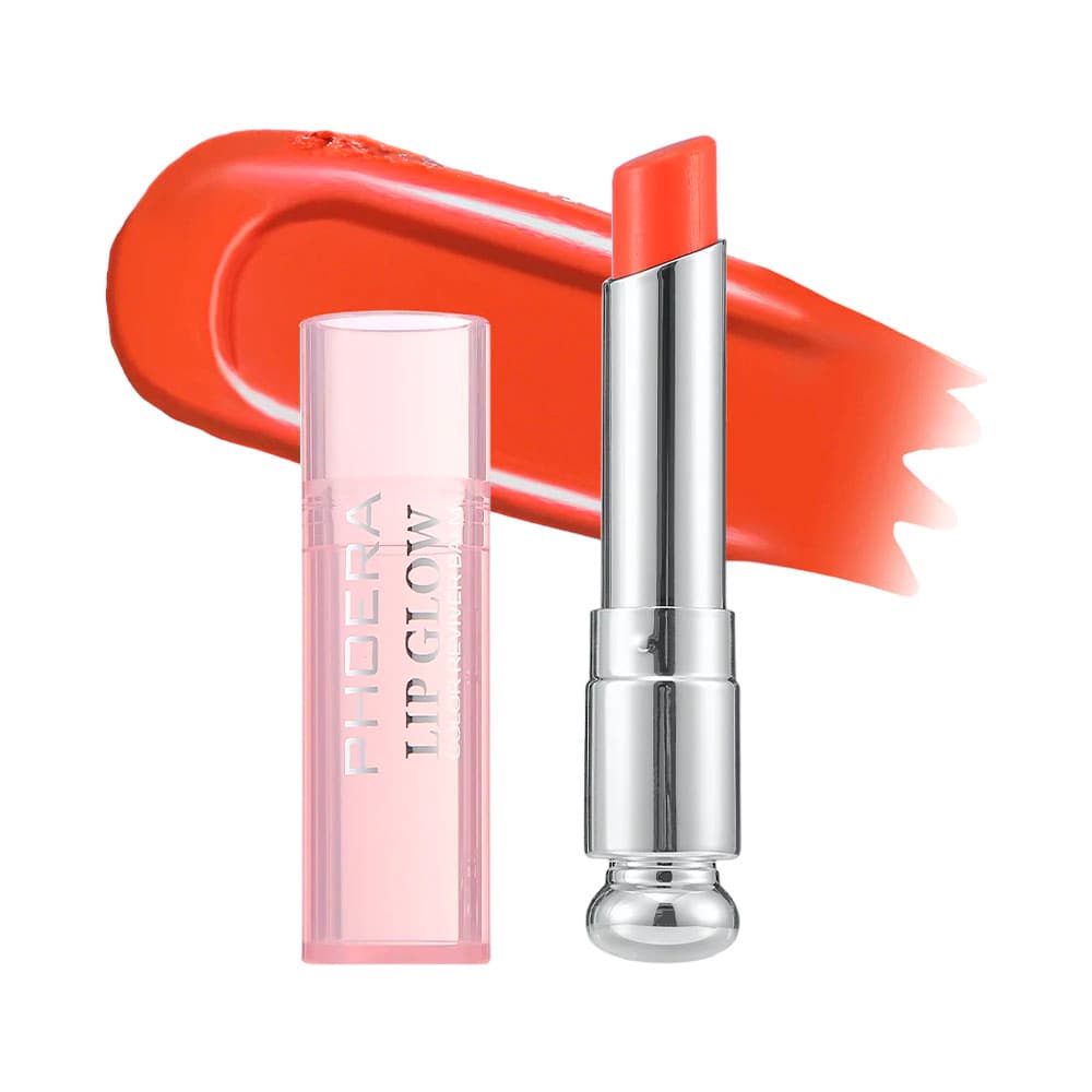 Bálsamo Labial Phoera Glow Color Reviver 004 Coral 3G