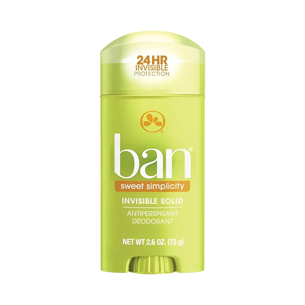 Desodorante Ban Invisible Solid Sweet Simplicity 73GR