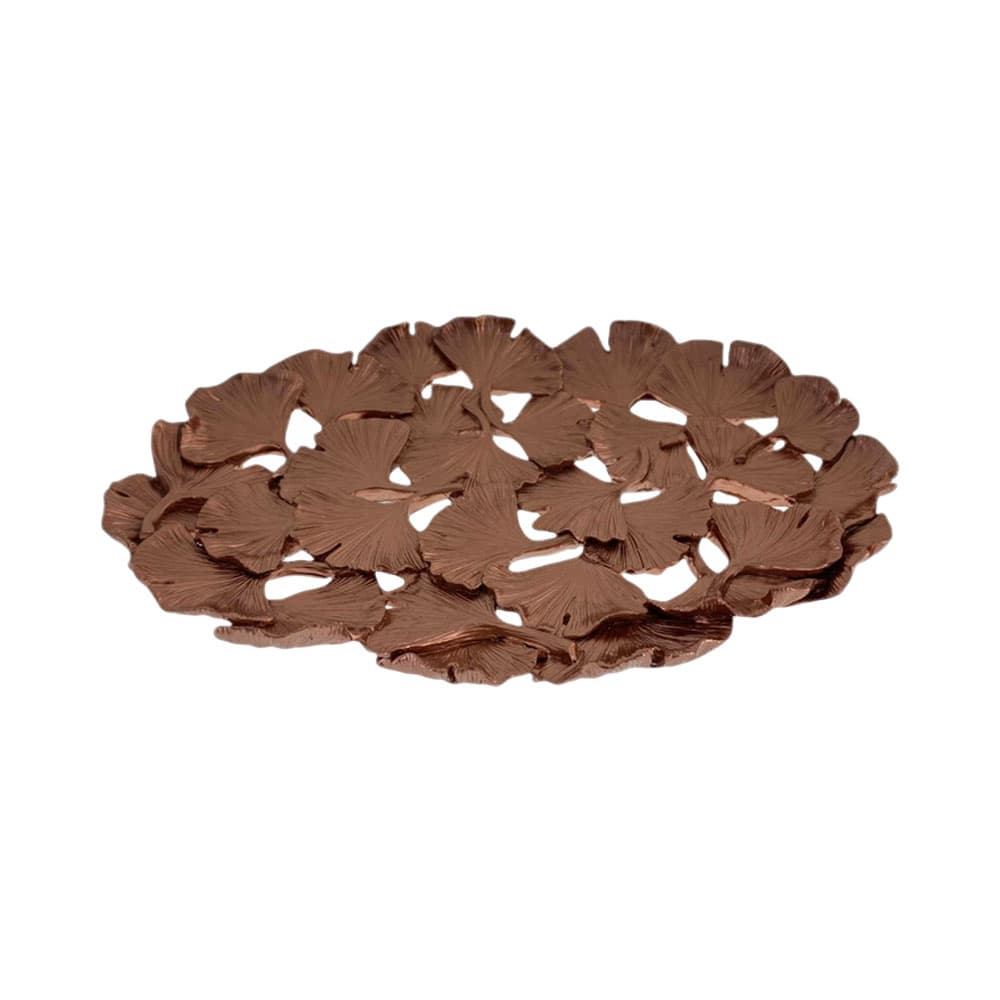 Bandeja Decorativa Concepts Hoja Rose Gold