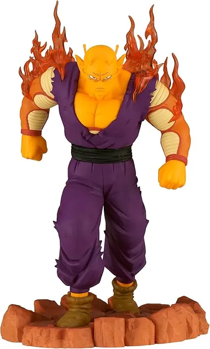 Figura Banpresto History Box Piccolo Plástico 14 Cm Laranja