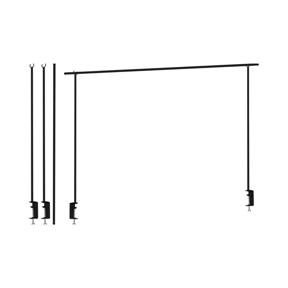 Barra Decorativa Kpm 039822 135/250 Cm Preto