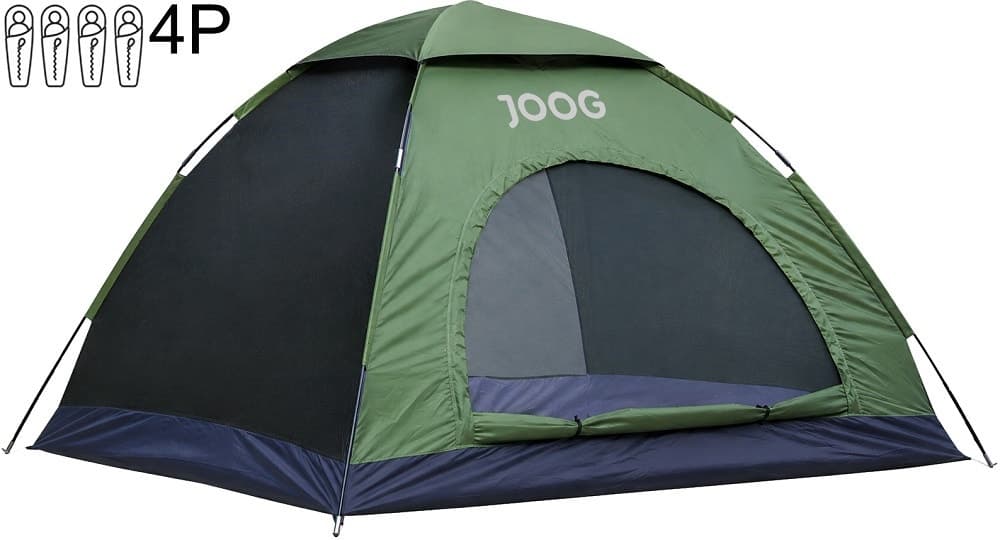 Barraca de Camping Joog para 4 Pessoas Ct-J4P-Gn