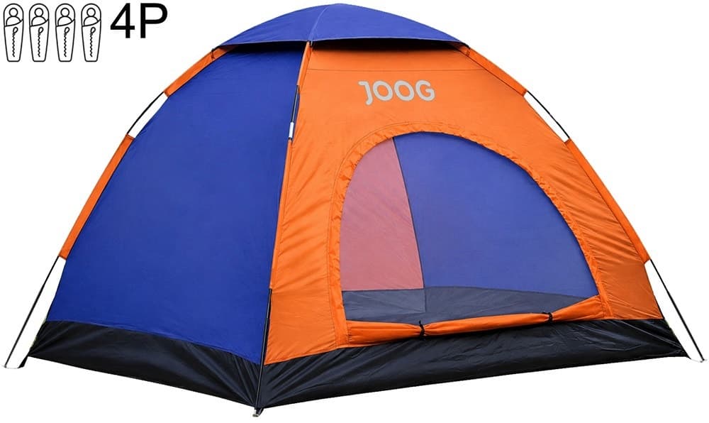 Barraca de Camping para 4 Pessoas Joog Ct-J4P-Og