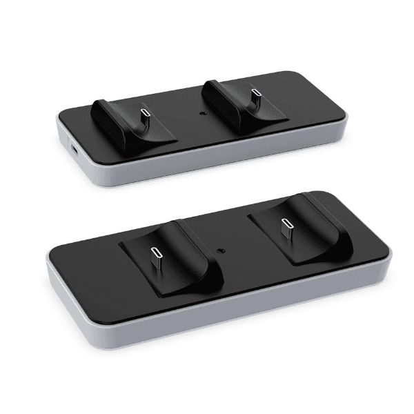 Base Carregadora Dobe para Controle Ps5 Dual - Preto/Branco