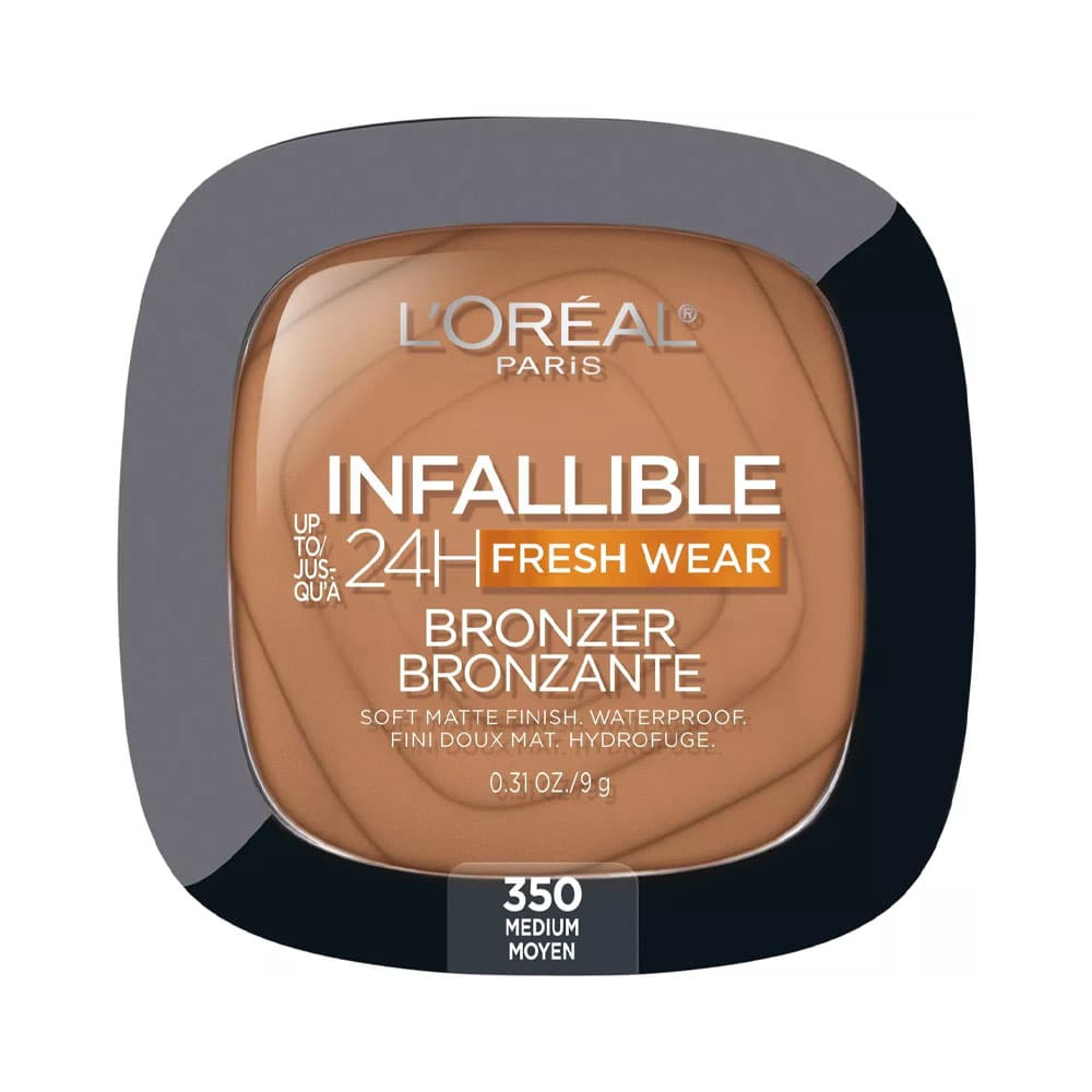 Base Em Pó L'Oréal Infallible 24H Fresh Wear 350 Medium Moyen