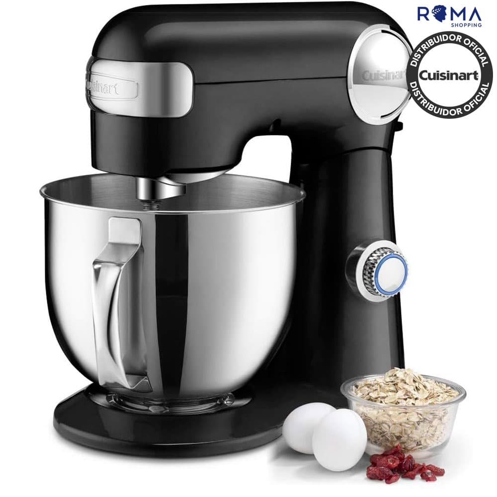 Batedeira Cuisinart Sm-50BK 500W 12 Velocidades 5.2L 110V Preto