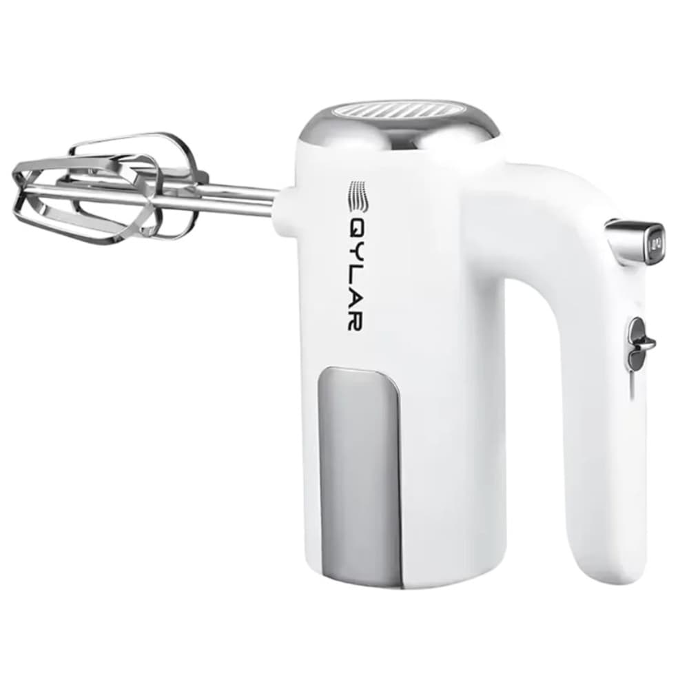 Batedeira Portátil Qylar Hand Mixer Qy-0813 200W 220V - Branco