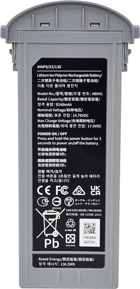 Bateria Autel Robotics Evo Max 9248mAh 14,76V