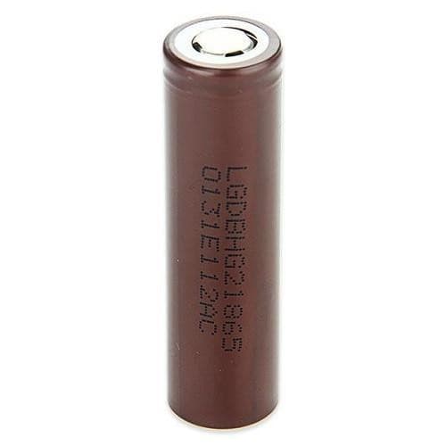 Bateria para Vaporizador Lg Hg2 Imr 3000mAh 18650 20A Marrom