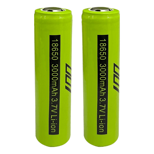Bateria Recarregável para Vape Li-Ion 3000mAh 18650 3.7V Verde
