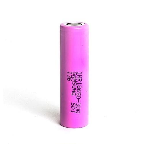 Bateria Recarregável Samsung 18650/30Q para Vaporizador 3000mAh Rosa