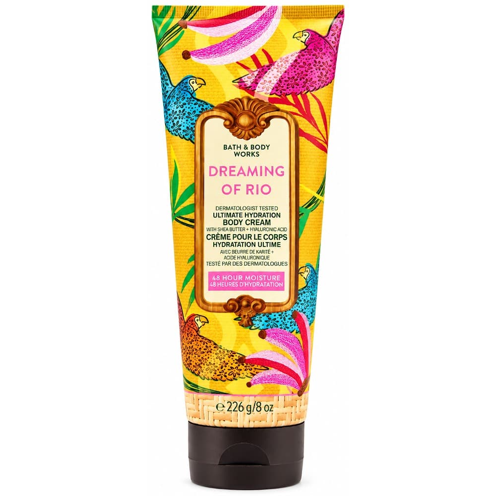 Creme Corporal Bath And Body Works Dreaming Of Rio 48HS Hidratação 226G