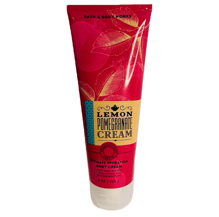 Creme Corporal Bath And Body Works Lemon Pomegranate Cream 48HS 226G
