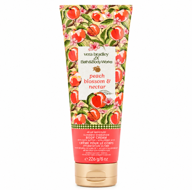 Bath And Body Works Creme Peach Blossom & Nectar 48HS 226G