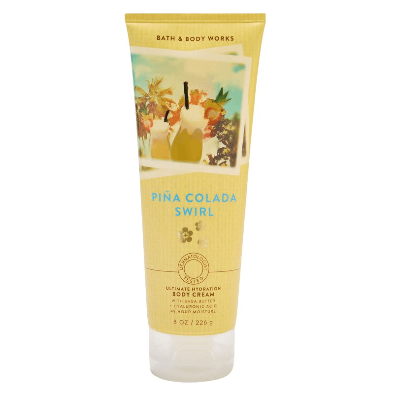 Hidratante Corporal Bath And Body Works Crema Piña Colada Swirl 48HS 226G