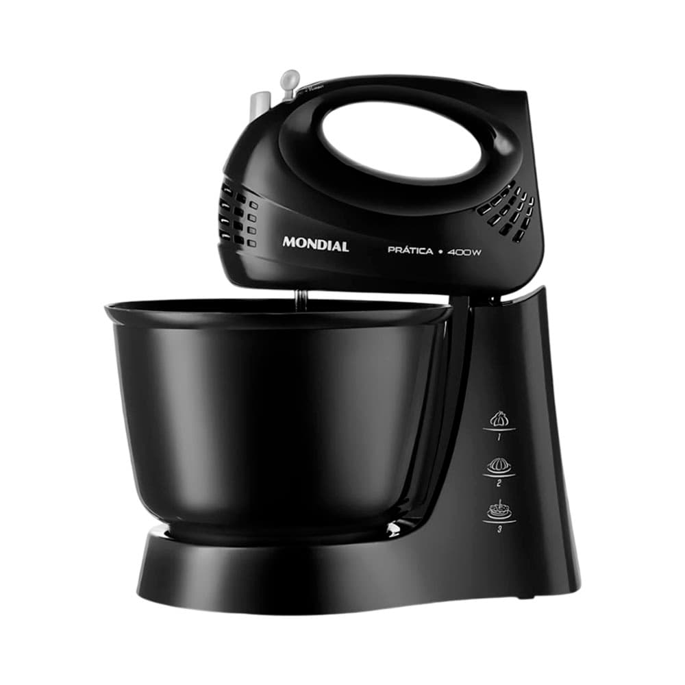 Batedeira Mondial B-44-B 3.6L 400W 220V Preta