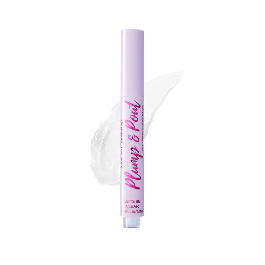 Gloss Labial Beauty Creations Plump & Plout Ppvs-01 Clear